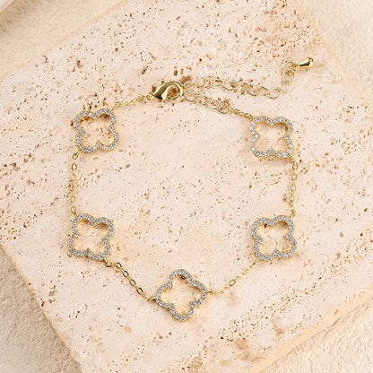 Clover Charm Bracelet