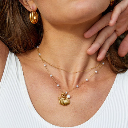 Shell Charm Necklace